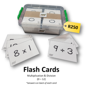Multiplication and Division Flash Cards